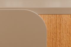 TV-Lowboard COSMO 180cm greige Eiche Soft Close Stauraum