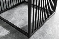 Design Beistelltisch ARCHITECTURE 40cm graphit Metall