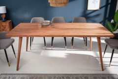 Massiver Esstisch MYSTIC LIVING 160cm Akazie natur Massivholz