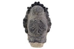 Figur BUDDHA HEAD 45cm mehrfarbig handmade Deko-Kopf Blumengöttin