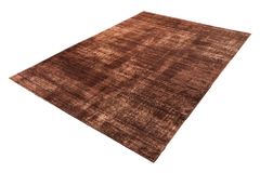 Moderner Teppich SOFT TOUCH 230x160cm kupfer braun Kurzflor Indoor-Teppich