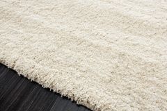 Design XXL Teppich CLOUD 9 350x240cm creme Hochflor Indoor-Teppich