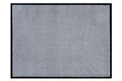 Strapazierfähige Fußmatte CLEAN 60x40cm hellgrau Fußabtreter Modern Design