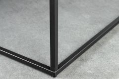 Moderner Couchtisch ARCHITECTURE 60cm graphit Metallgestell