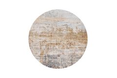 Runder Kurzflor Teppich DESERT PATINA 150cm sand greige taupe Indoor
