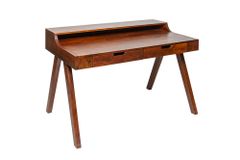 Massiver Sekretär MONSOON 120cm Akazie Schreibtisch Markant Finish