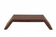Massiver Monitorständer GATSBY 50cm braun Mangoholz Bildschirmständer Erhöhung