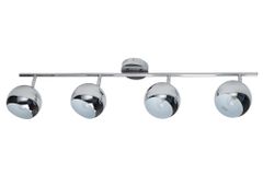 Moderne Deckenleuchte BUBBLE  105cm silber Chrom Pendelleuchte