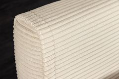 Retro Schlafsessel SMART MULTIFUNCTION 100cm beige Cord Bettfunktion inkl. Kissen