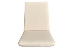 Outdoor Sitzkissen COMFORT LINE 50x100cm beige für Niedriglehner-Stuhl Polsterauflage
