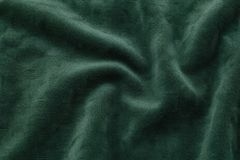 Barocker Sessel CHESTERFIELD flaschengrün Samt Federkern mit Knopfheftung