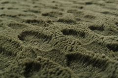 3D Hochflor Teppich DUNE 230x160cm dunkelgrün Hoch-Tief-Effekt