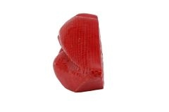Glamouröse Deko-Figur DISCO LIP 35cm rot Glas-Mosaik-Design handmade