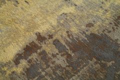 Vintage Baumwoll-Teppich MODERN ART 240x160cm sand braun Used Look
