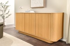 Modernes Sideboard VALHALLA WOOD 160cm natur Eichenholz Kommode