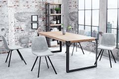 Retro Stuhl AMSTERDAM CHAIR stone grau Designklassiker