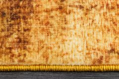 Moderner Teppich SOFT TOUCH 230x160cm senfgelb gold Kurzflor Indoor-Teppich