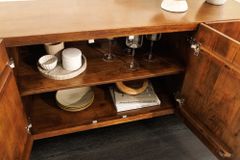 Massives Sideboard BRASIL 175cm braun Mangoholz sechs Fächer