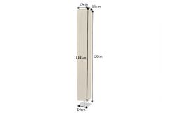 Moderne Designer Stehlampe PARIS 120cm gold Stehleuchte