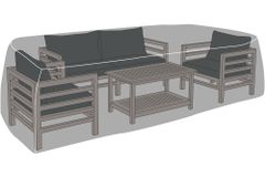 Rechteckige Schutzhaube PRESTIGE PROTECT 320cm anthrazit Abdeckung wetterfest