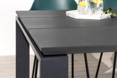 Moderner Gartentisch FLOATING 210cm anthrazit Aluminium In- und Outdoor Esstisch