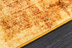 Moderner Teppich SOFT TOUCH 230x160cm senfgelb gold Kurzflor Indoor-Teppich