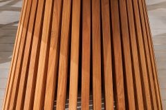 Runder Esstisch EMPIRE TEAK 120cm braun Teakholz Indoor Outdoor wetterfest