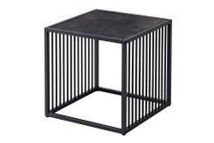 Design Beistelltisch ARCHITECTURE 40cm graphit Metall