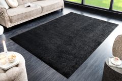 Design Teppich CLOUD 9 230x160cm schwarz Hochflor Indoor-Teppich
