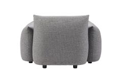 In- und Outdoor Gartensessel SEAHAWK anthrazit Aluminium Olefin 1-Sitzer Sofa wetterfest