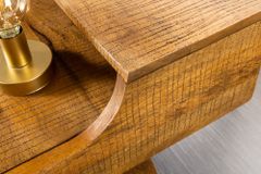 Massiver Sekretär MONSOON 120cm Mangoholz Schreibtisch