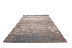 Vintage Baumwoll-Teppich MODERN ART 240x160cm beige grau Used Look