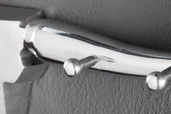 Design Garderobe BULL 100cm Aluminium Wanddekoration Stierkopf