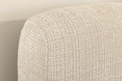 Design Boxbett ADLON 180x200cm beige Chenille Cremona mit Stauraum und Lattenrost