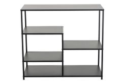 Industrial Regal DURA STEEL 90cm schwarz Metall Konsole