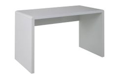 Design Schreibtisch FAST TRADE 120cm weiß Hochglanz Bürotisch