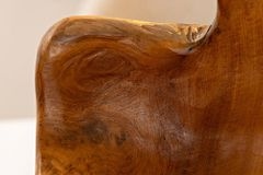 Einzigartige Schale ORGANIC 40cm natur Teak aus Wurzelholz