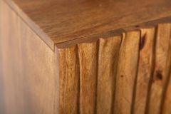 Massives Sideboard AMAZONAS 160cm Mangoholz natürliches Front Design