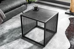 Design Beistelltisch ARCHITECTURE 40cm graphit Metall