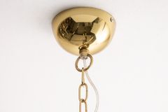 Elegante Hängelampe SPUTNIK 87cm gold mit 14 Leuchtarmen