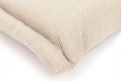 Outdoor Kissen ROG 46x48cm beige Sitzkissen Polster-Auflage für Gartenstuhl