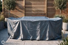 Wetterfeste Schutzhaube PRESTIGE PROTECT 210cm anthrazit Sonnenliege Abdeckung