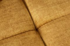 Big Sofa ELEGANCIA 285cm senfgelb Vogue Velours Samt XXL Couch inkl. Kissen Federkern