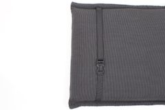 Outdoor Kissen ROG 46x97cm anthrazit Sitzkissen Polster-Auflage für Niedriglehner