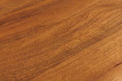 Massives Highboard GRAND 120cm braun Mangoholz mit LED-Beleuchtung