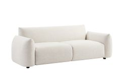 In- und Outdoor Sofa SEAHAWK 205cm creme Aluminium Olefin wetterfest 2-Sitzer Couch