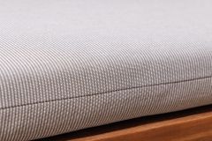 Outdoor Kissen ROG 45x110cm taupe Sitzkissen Polster-Auflage für 2-Sitzer Bank