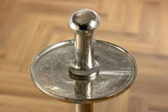 Design XXL Etagere ABSTRACT 180cm silber Metall mit sechs Etagen handmade