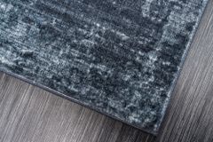 Moderner Teppich SOFT TOUCH 230x160cm grau Kurzflor Indoor-Teppich