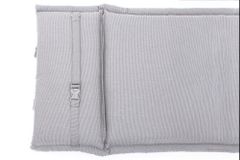 Outdoor Kissen ROG 58x196cm taupe Polster-Auflage für Gartenliege